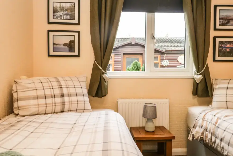 Bedroom at Damson Lodge