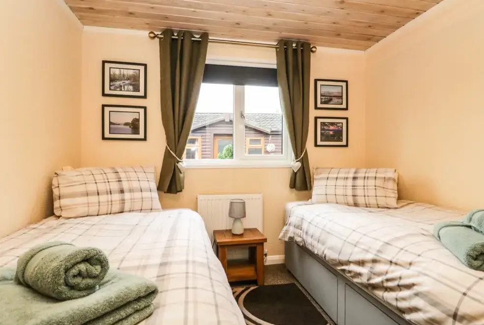 Bedroom at Damson Lodge