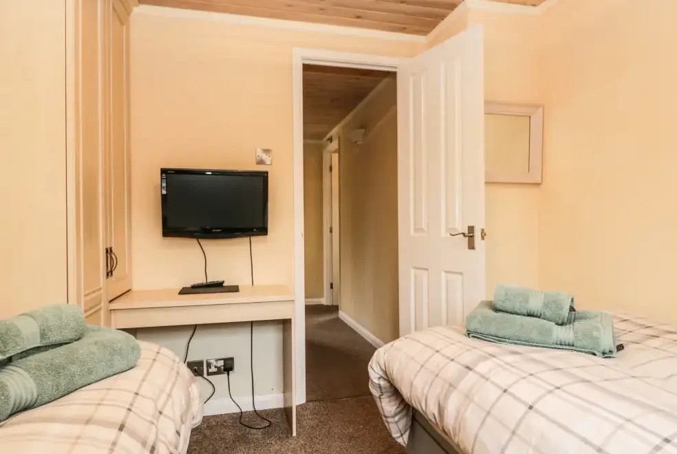 Bedroom at Damson Lodge