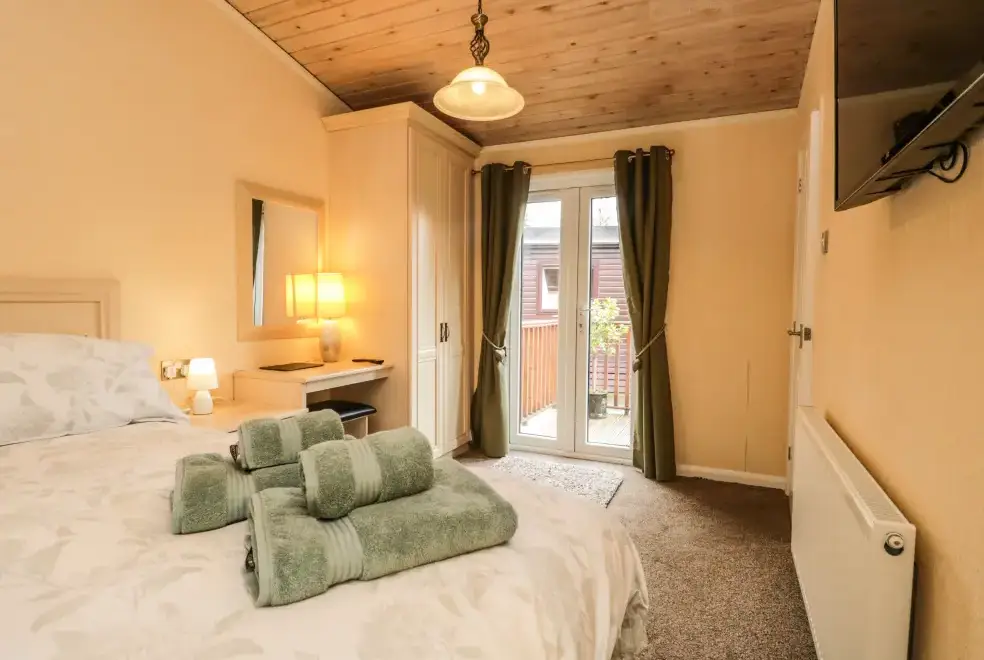 Bedroom at Damson Lodge