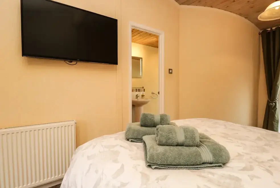 Bedroom at Damson Lodge