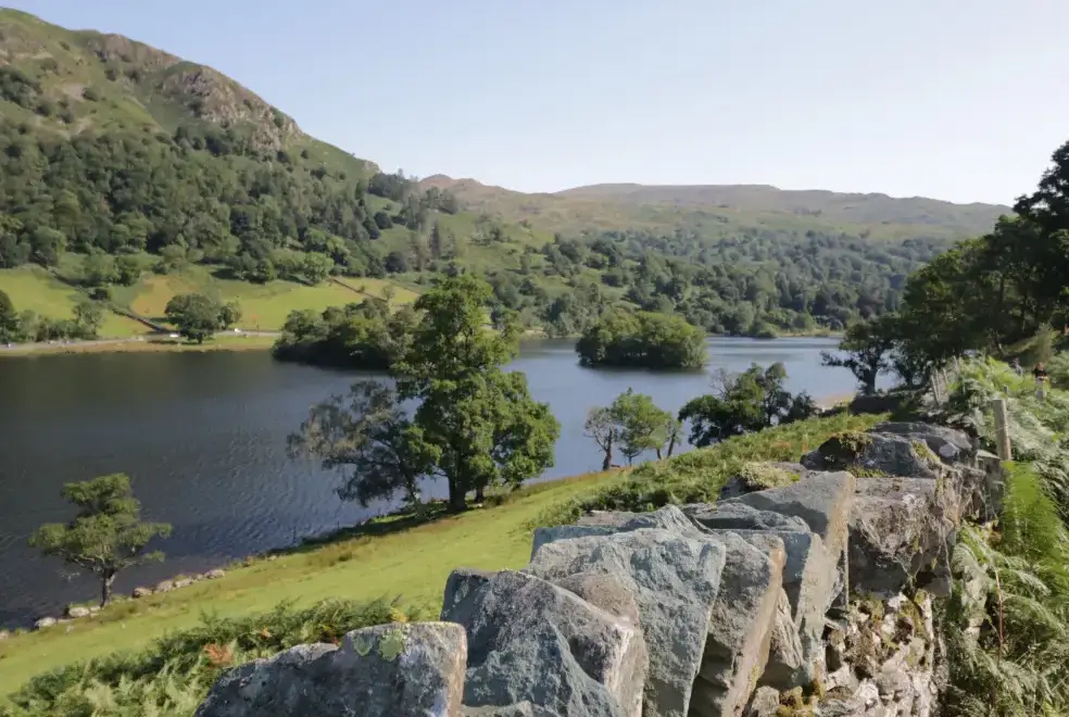 Countryside views at Damson Lodge