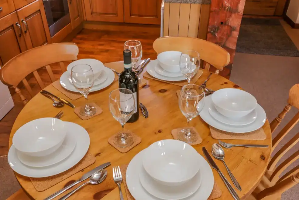 Kitchen/diner at Danby Cottage