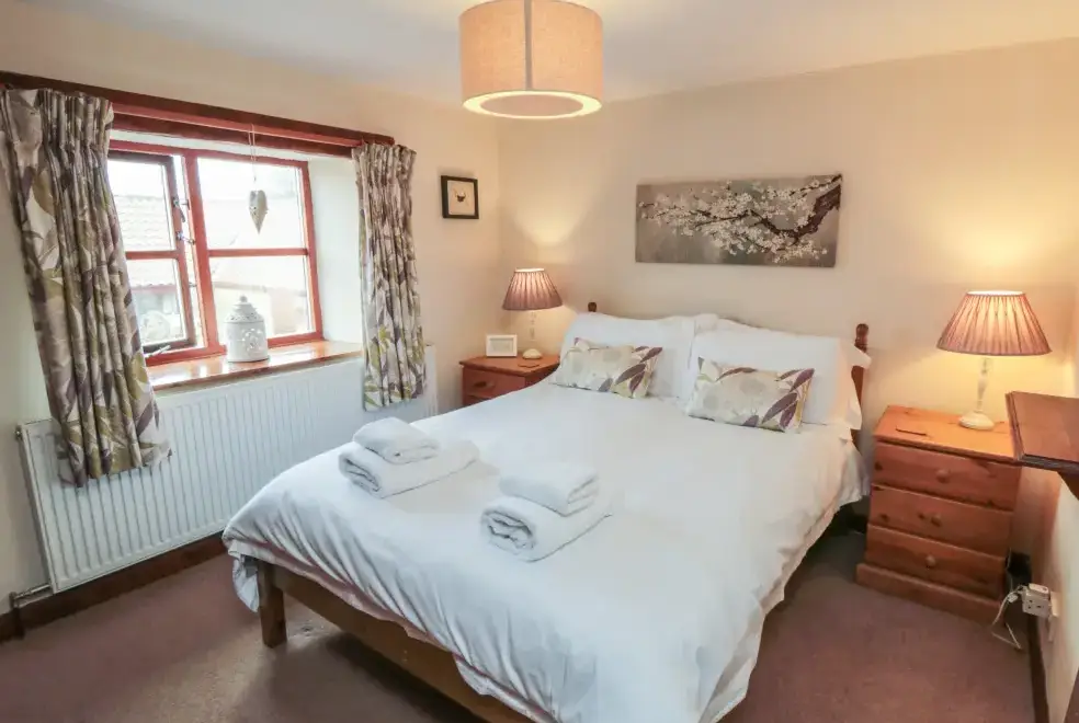 Bedroom at Danby Cottage