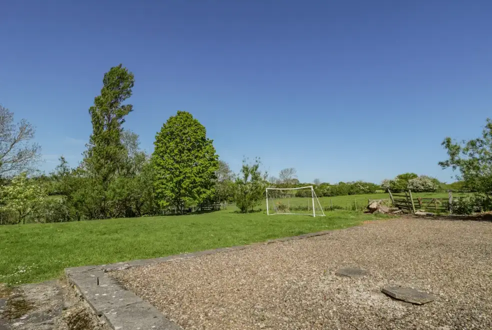 Children’s play area at Danby Cottage