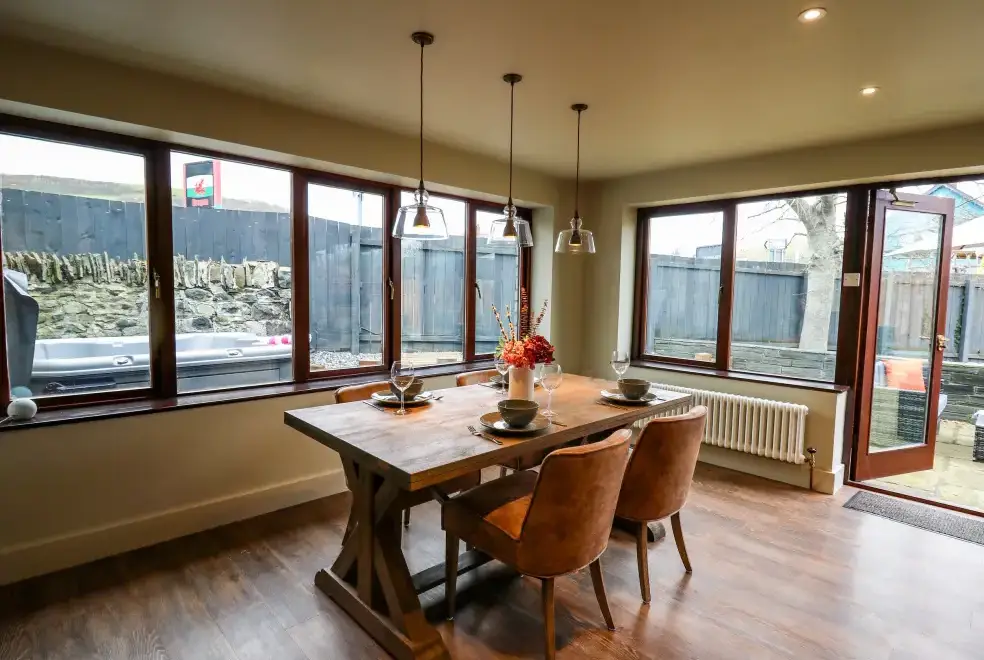 Dining room at Dant Y Llew