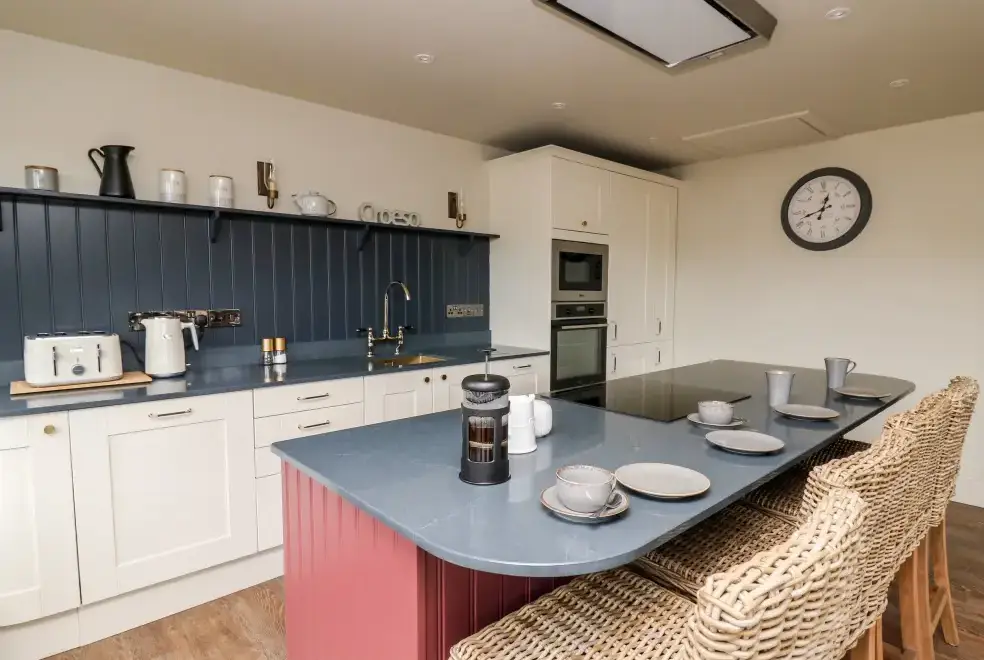 Luxury kitchen at Dant Y Llew
