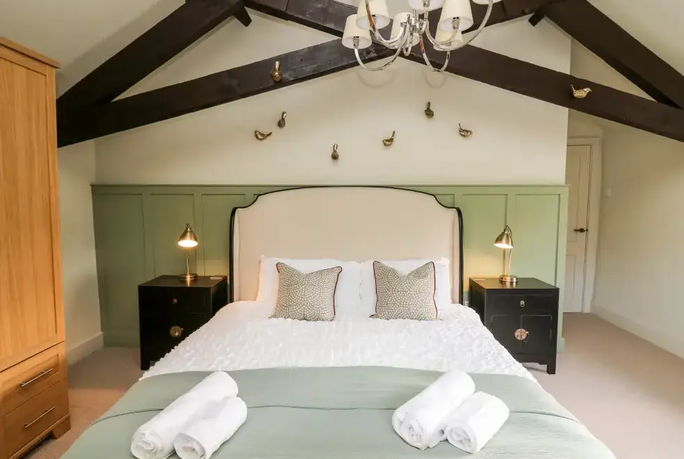 Bedroom at Dant Y Llew