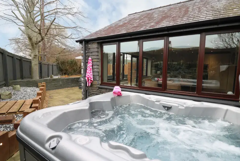 Private Hot Tub at Dant Y Llew