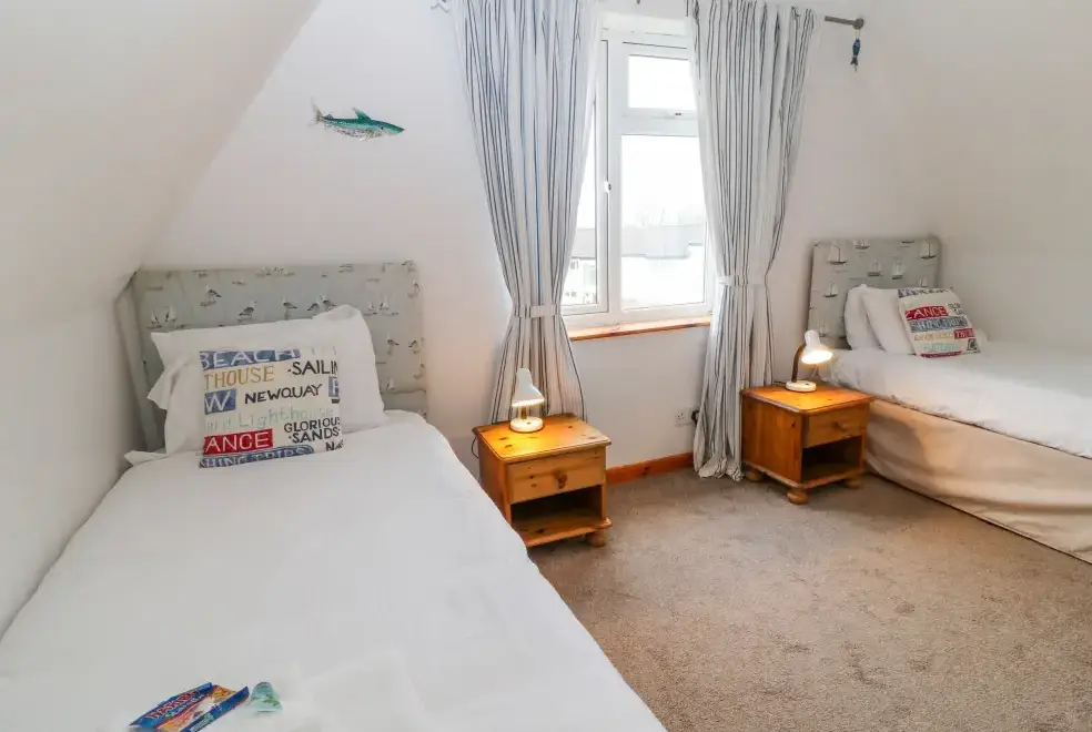 Bedroom at Dartmoor Valley Lodge 10