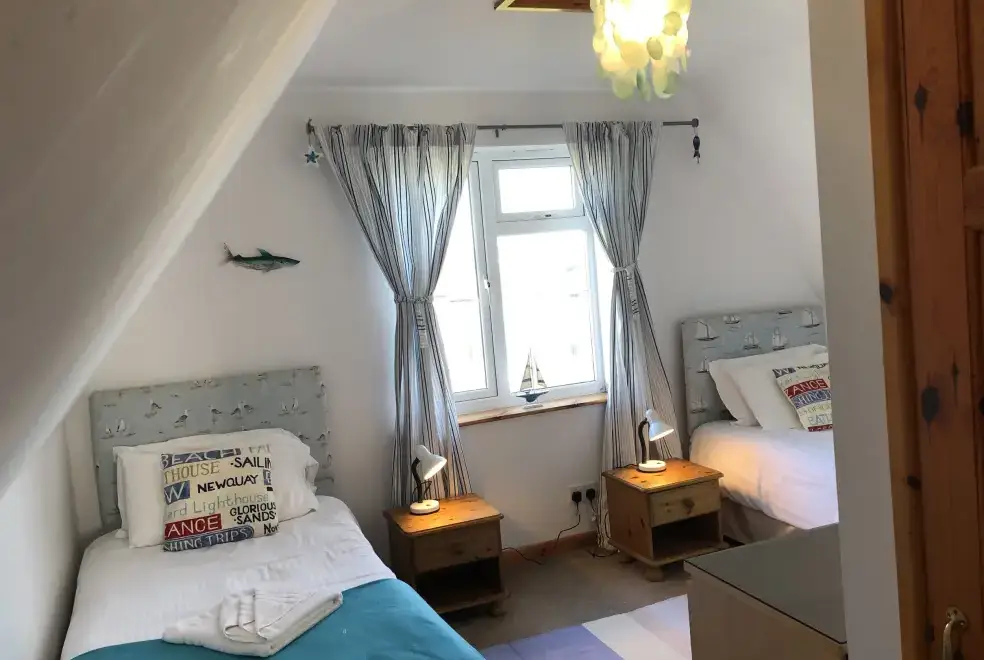 Bedroom at Dartmoor Valley Lodge 10