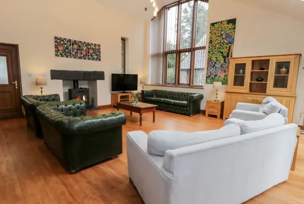 Lounge at Ddol Helyg Barn