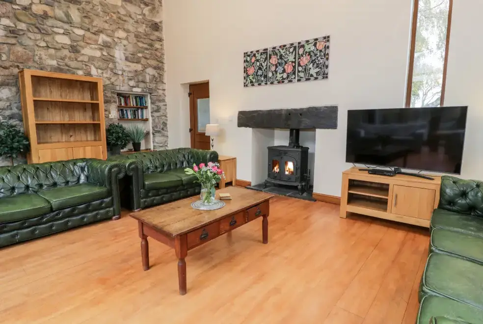 Lounge at Ddol Helyg Barn