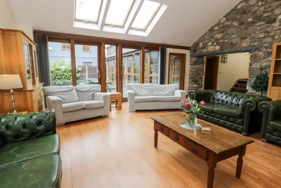 Lounge at Ddol Helyg Barn