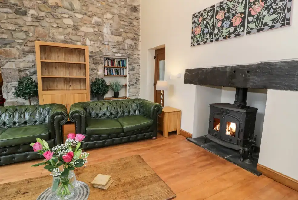 Lounge at Ddol Helyg Barn