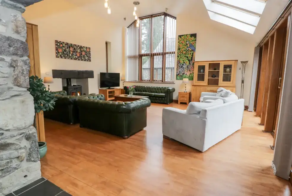 Lounge at Ddol Helyg Barn