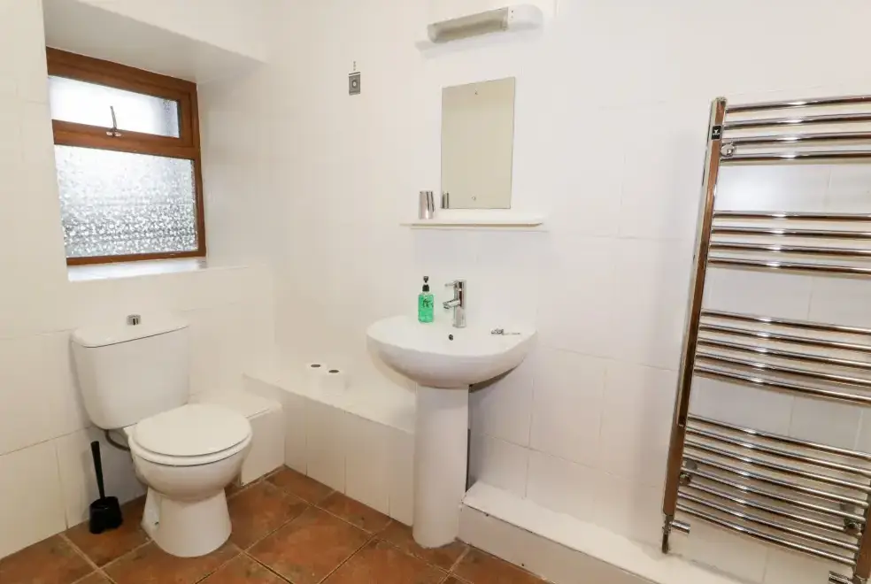 Family bathroom at Ddol Helyg Barn