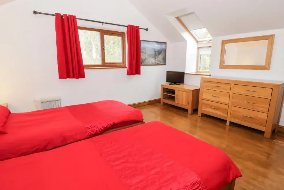Bedroom at Ddol Helyg Barn