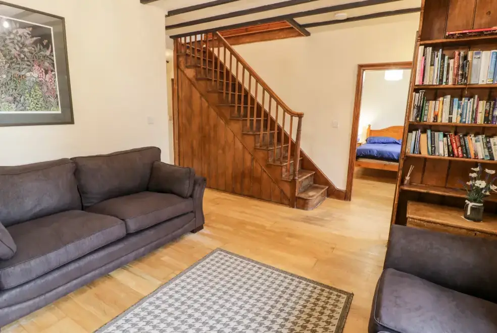 Lounge at Ddol Helyg Farmhouse