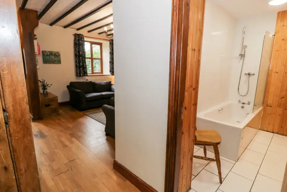 Lounge at Ddol Helyg Farmhouse