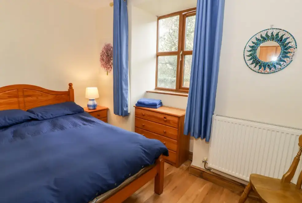 Bedroom at Ddol Helyg Farmhouse