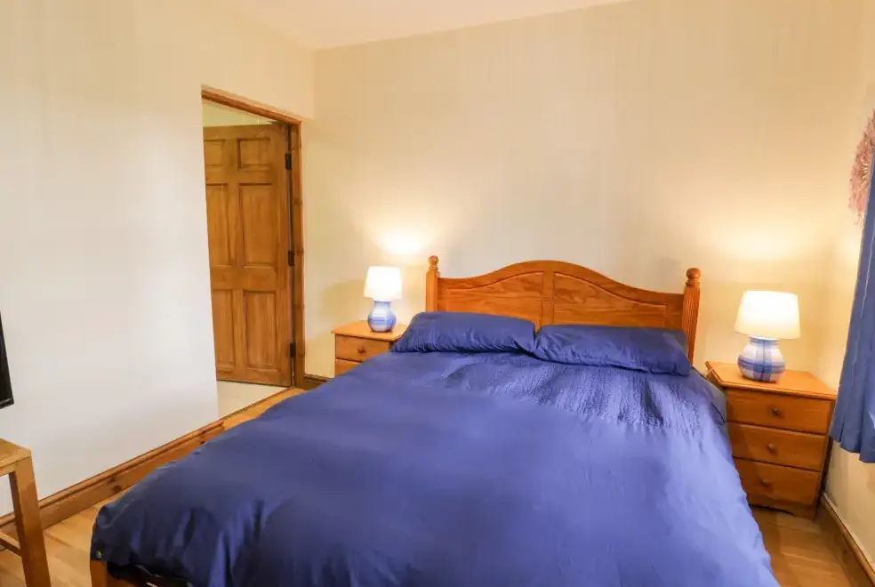 Bedroom at Ddol Helyg Farmhouse