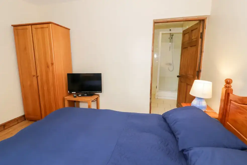 Bedroom at Ddol Helyg Farmhouse