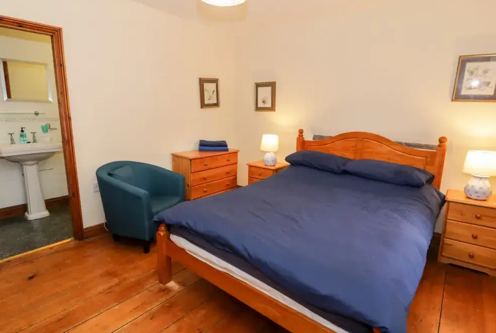 Bedroom at Ddol Helyg Farmhouse