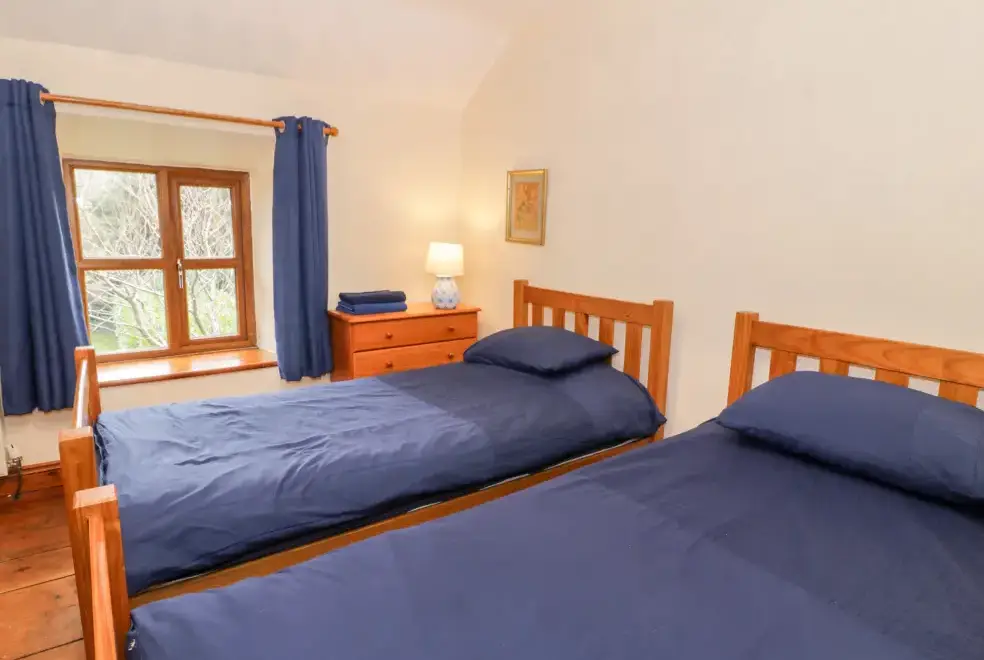 Bedroom at Ddol Helyg Farmhouse