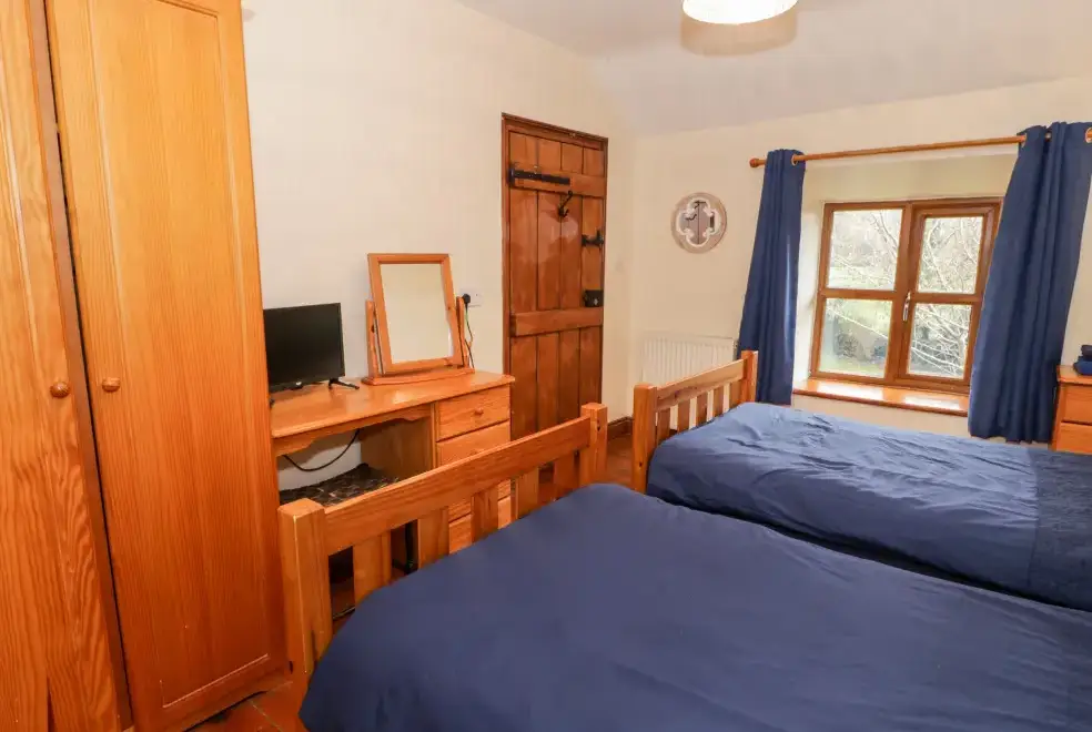 Bedroom at Ddol Helyg Farmhouse