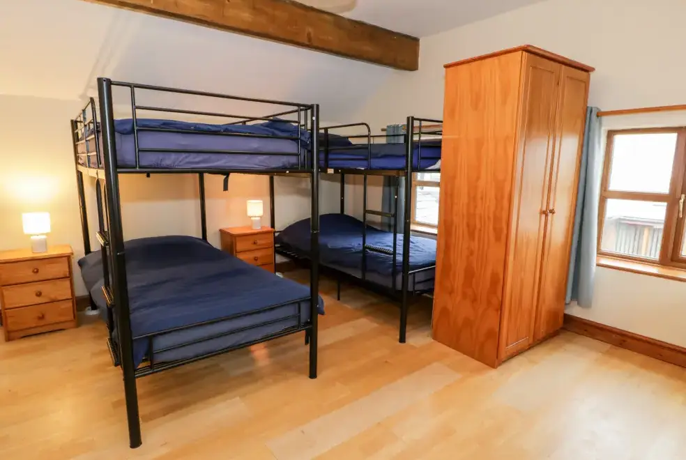 Bedroom at Ddol Helyg Farmhouse