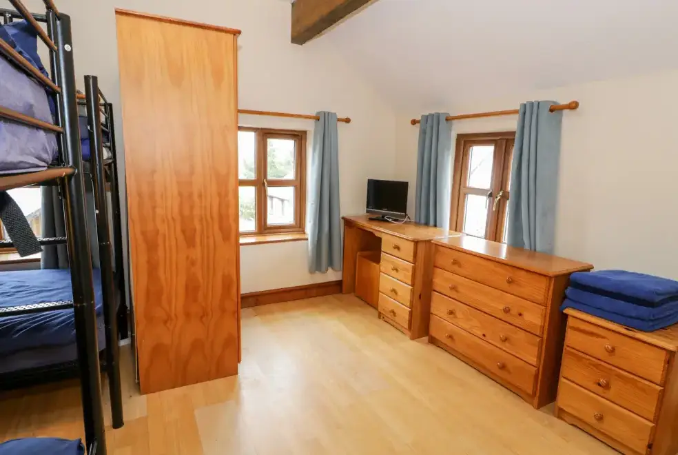 Bedroom at Ddol Helyg Farmhouse