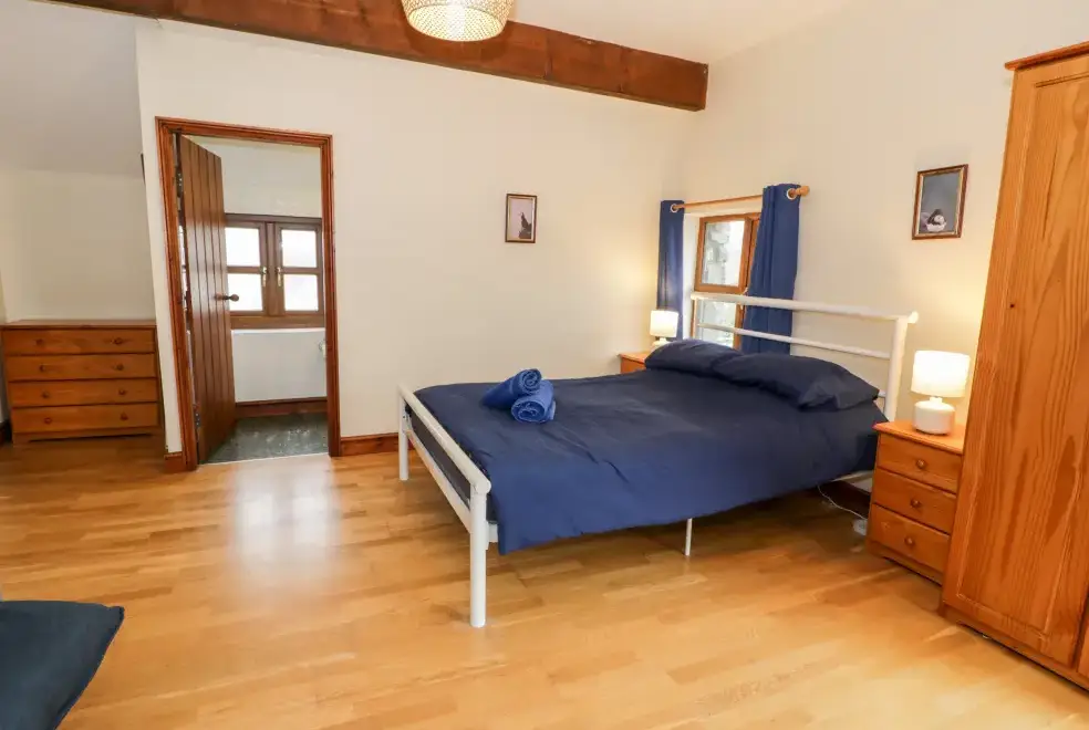 Bedroom at Ddol Helyg Farmhouse