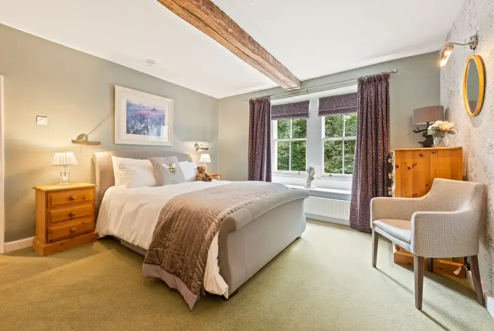 Bedroom at Derwent House