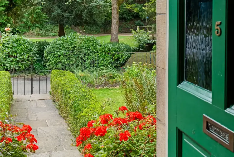 Garden at Derwent House