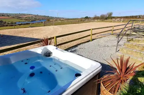 Private Hot Tub at Dexter, Cornwall