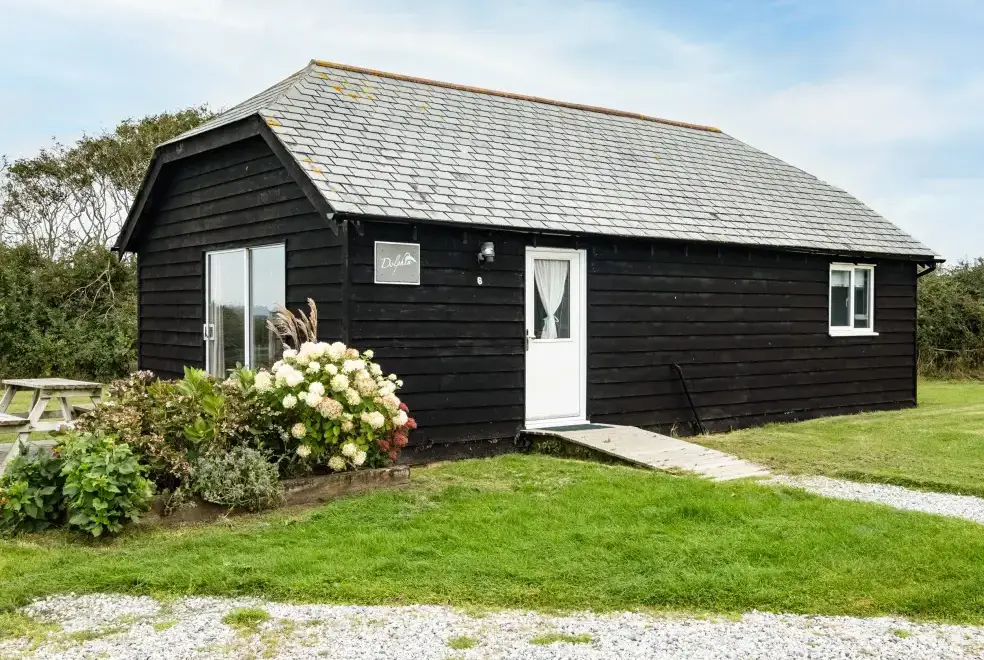 Dolphin Lodge, from the outside