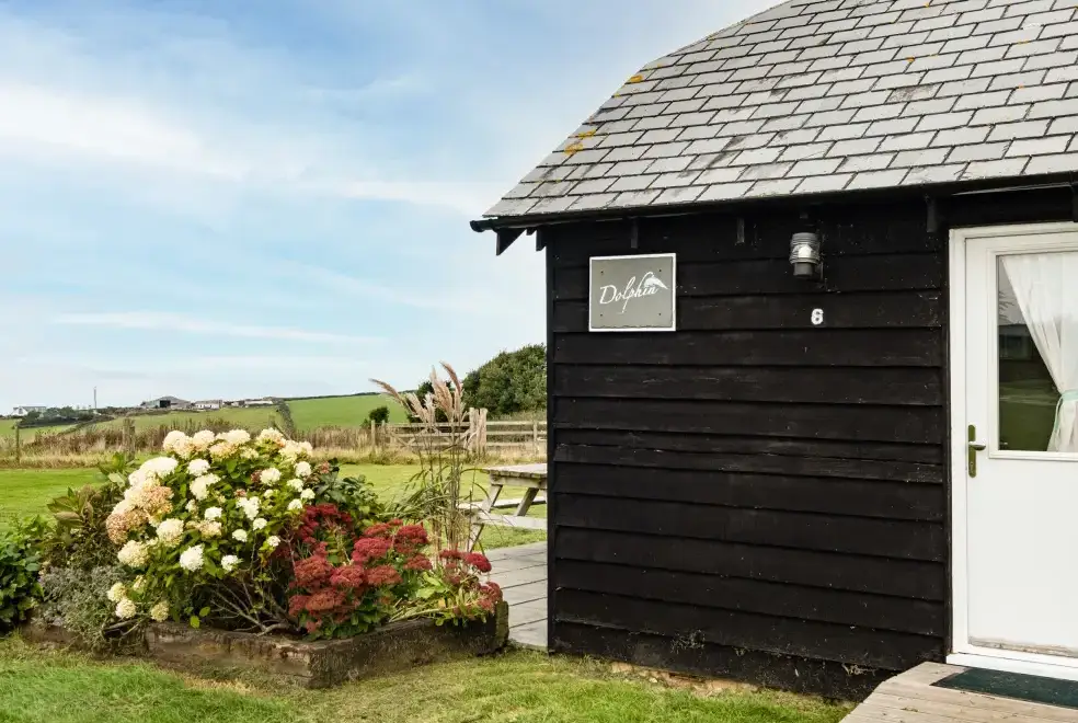 Dolphin Lodge, from the outside