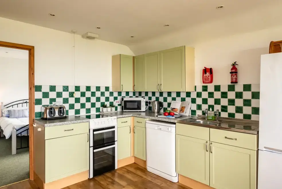 Kitchen/diner at Dolphin Lodge