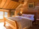 Romantic double bedroom at Dons Barn - thumbnail photo