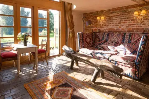 Lounge at Dons Barn, Suffolk