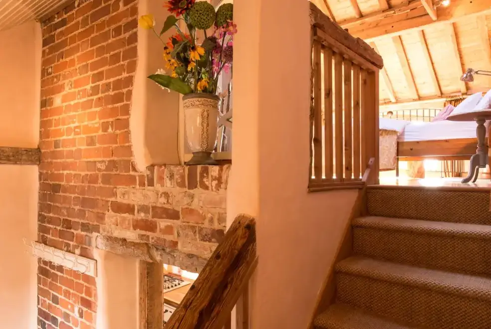 Staircase at Dons Barn