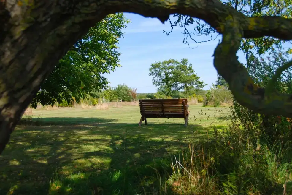 Countryside views at Dons Barn