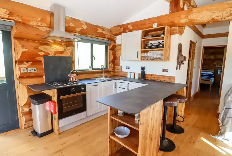 Kitchen/diner at Douglas Cabin