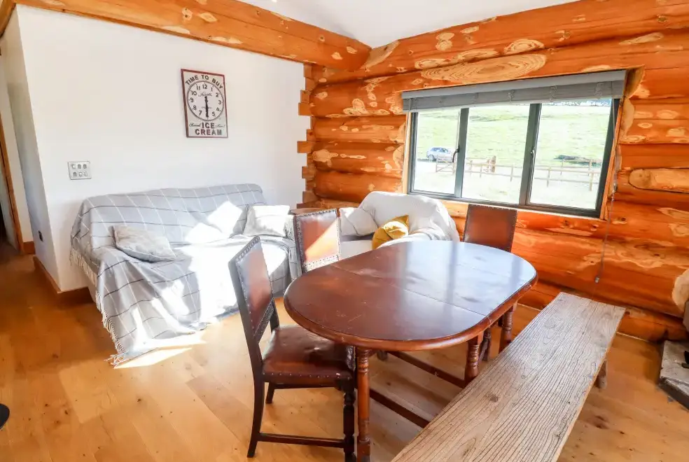 Dining room at Douglas Cabin