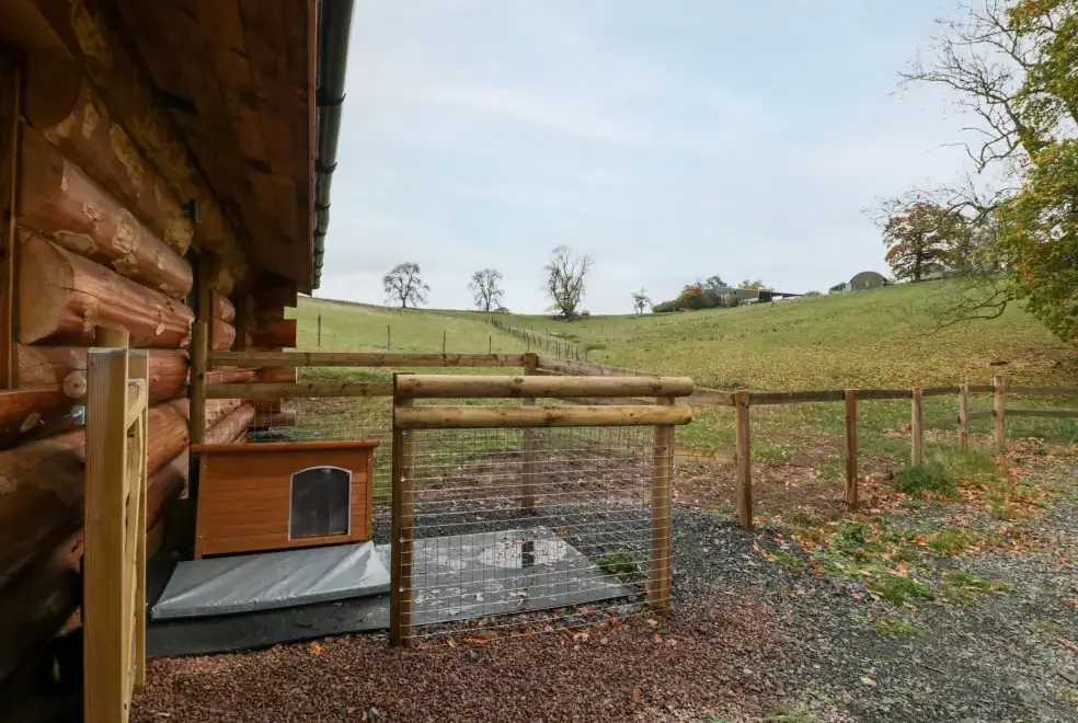 Countryside views at Douglas Cabin