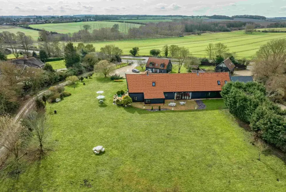 Countryside views at Doves Barn