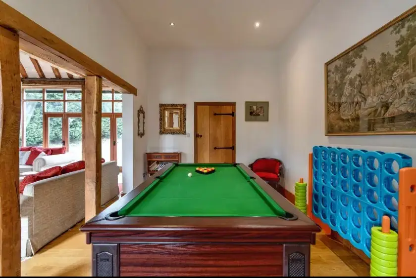 Games Room at Doves Barn