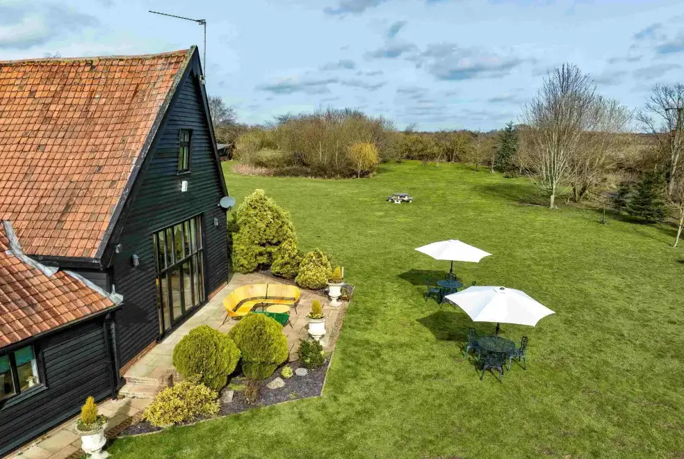 Countryside views at Doves Barn