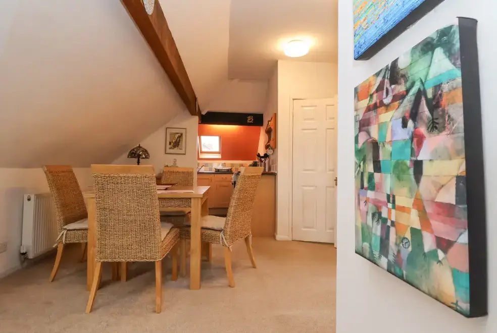 Kitchen/diner at Dragon's Den